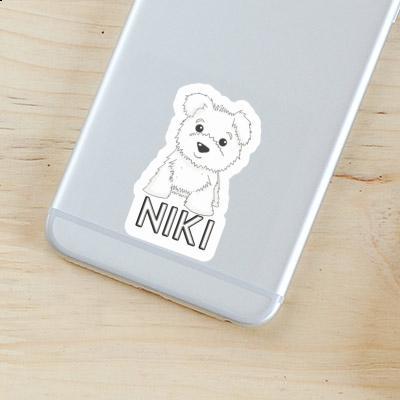 Niki Autocollant Westie Image