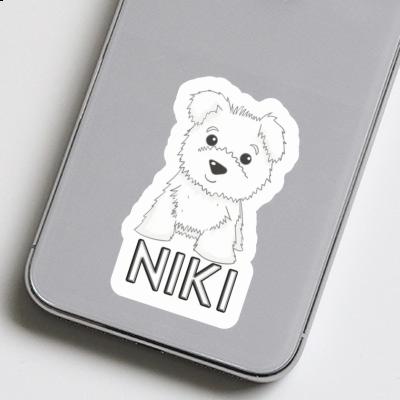 Autocollant Niki Westie Gift package Image