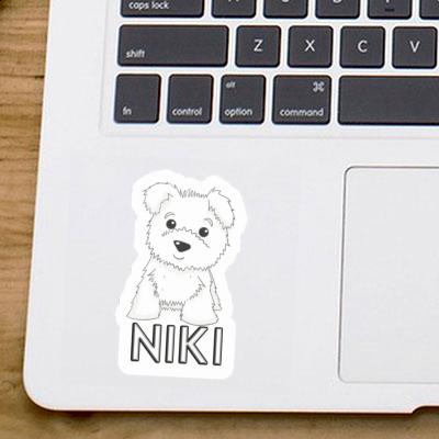 Westie Sticker Niki Gift package Image