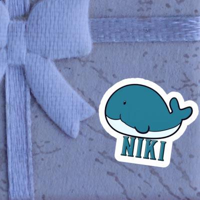 Baleine Autocollant Niki Gift package Image