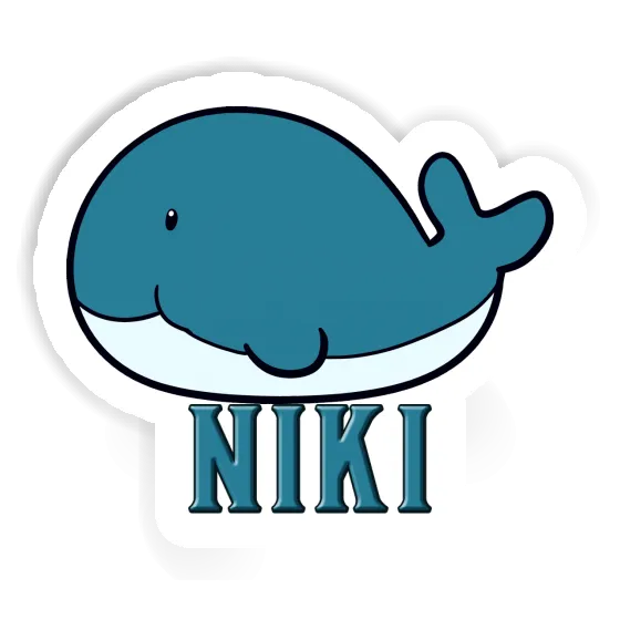 Baleine Autocollant Niki Gift package Image