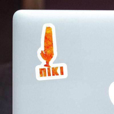 Niki Sticker Windsurfer Notebook Image