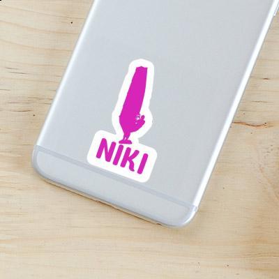 Sticker Niki Windsurfer Laptop Image