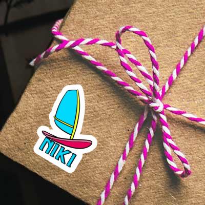 Sticker Windsurf Board Niki Gift package Image