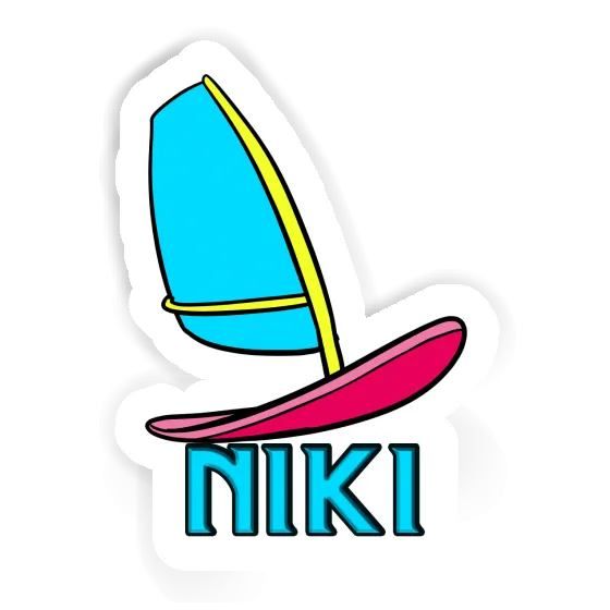 Sticker Windsurf Board Niki Image