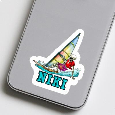 Windsurfer Sticker Niki Notebook Image