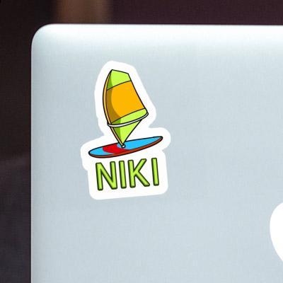 Niki Aufkleber Windsurfbrett Laptop Image