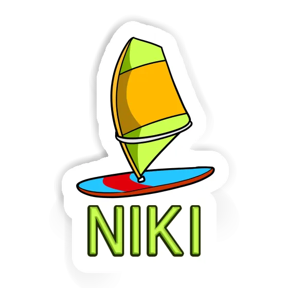 Sticker Niki Windsurf Board Laptop Image