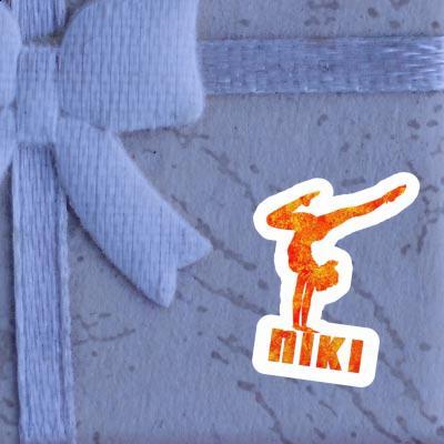 Autocollant Niki Femme de yoga Gift package Image