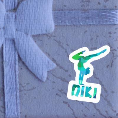 Sticker Niki Yoga-Frau Gift package Image