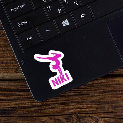 Yoga Woman Sticker Niki Image