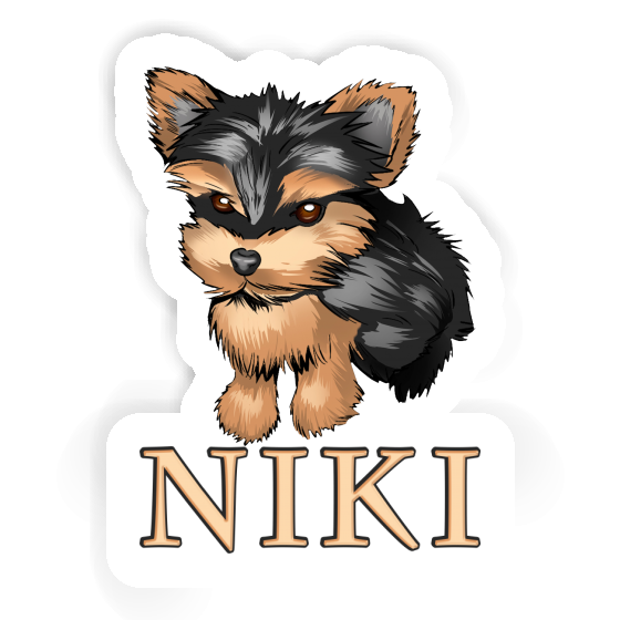 Autocollant Niki Terrier Gift package Image