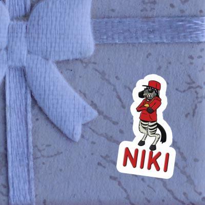 Zebra Sticker Niki Gift package Image