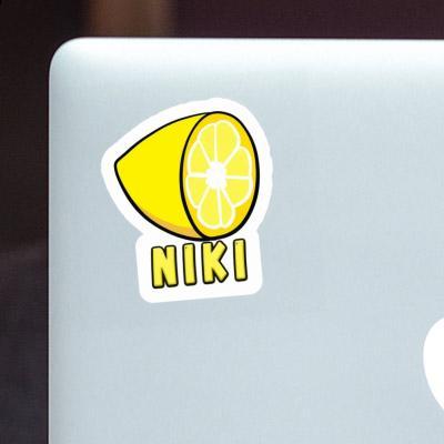 Autocollant Citron Niki Laptop Image