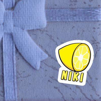 Niki Sticker Zitrone Gift package Image