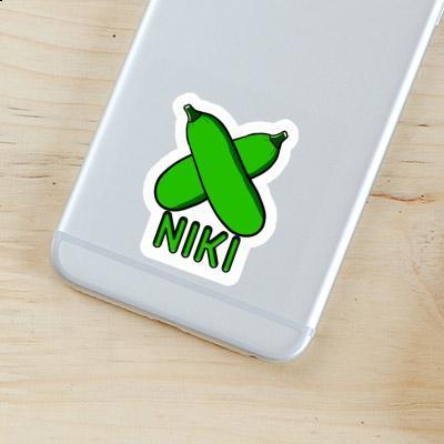 Sticker Niki Zucchini Gift package Image