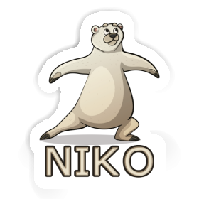 Niko Sticker Bear Image