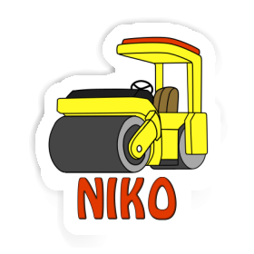 Niko Aufkleber Walze Image