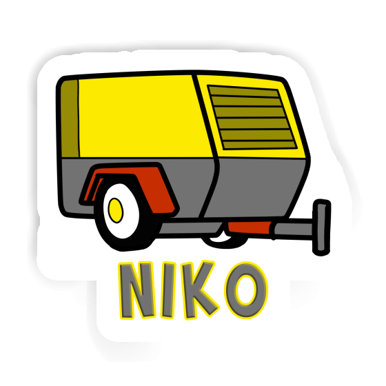 Sticker Compressor Niko Notebook Image