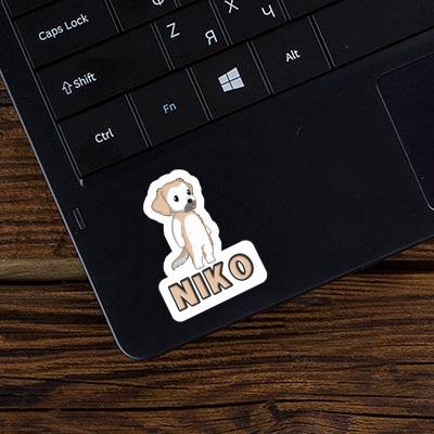 Aufkleber Golden Retriever Niko Gift package Image