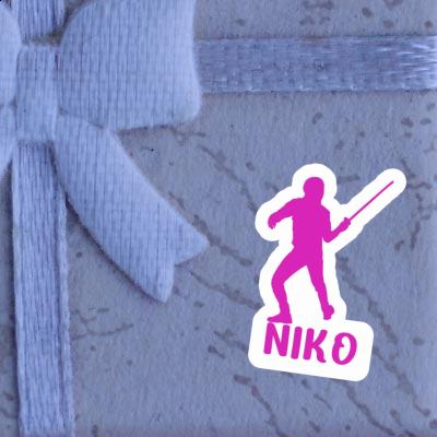 Sticker Fencer Niko Image