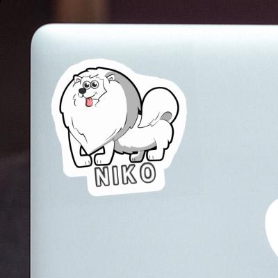 German Spitz Sticker Niko Notebook German Spitz Sticker Niko Gift package Image
