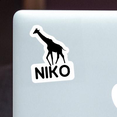 Sticker Giraffe Niko Notebook Sticker Giraffe Niko Gift package Image