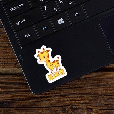 Autocollant Niko Girafe Gift package Image