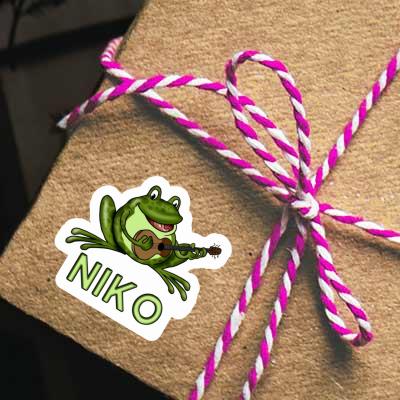 Niko Autocollant Grenouille Niko Autocollant Grenouille Image