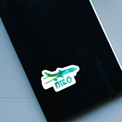 Niko Autocollant Jumbo-Jet Laptop Image