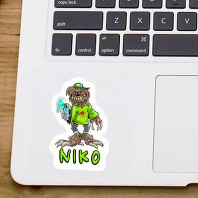 Autocollant Niko Sprayer Gift package Image