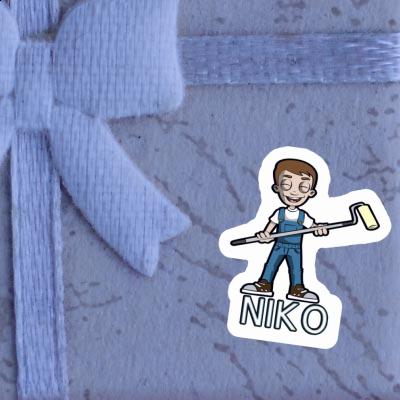 Aufkleber Maler Niko Laptop Image
