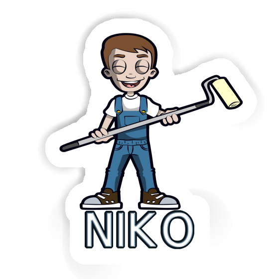 Aufkleber Maler Niko Gift package Image