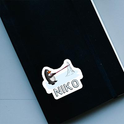 Aufkleber Pinguin Niko Notebook Image