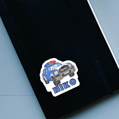 Polizeiauto Sticker Niko Image