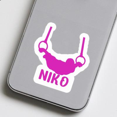 Niko Autocollant Gymnaste aux anneaux Gift package Image