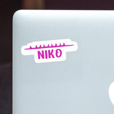 Niko Aufkleber Ruderboot Gift package Image