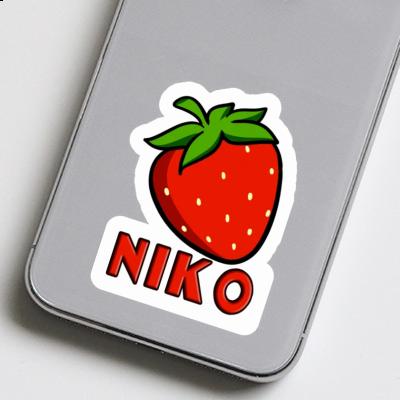 Sticker Niko Erdbeere Gift package Image