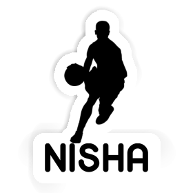 Sticker Basketball Player Nisha Image