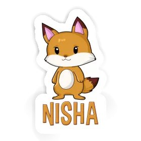 Fox Sticker Nisha Image