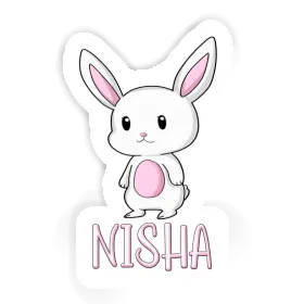 Sticker Rabbit Nisha Image