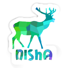 Sticker Nisha Deer Image
