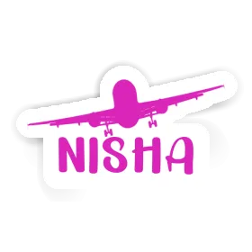 Autocollant Nisha Avion Image