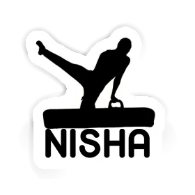 Gymnast Sticker Nisha Image