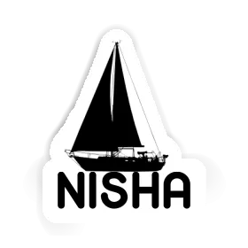 Autocollant Nisha Voilier Image
