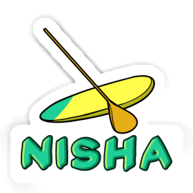 Stand Up Paddle Aufkleber Nisha Image