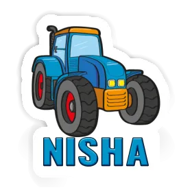 Sticker Tractor Nisha Image