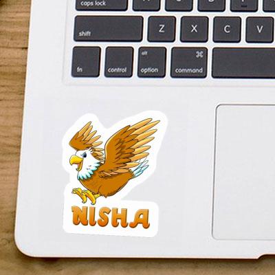 Autocollant Nisha Aigle Autocollant Nisha Aigle Image