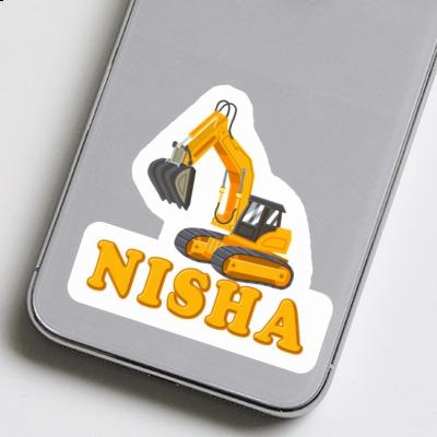 Bagger Aufkleber Nisha Notebook Bagger Aufkleber Nisha Gift package Image
