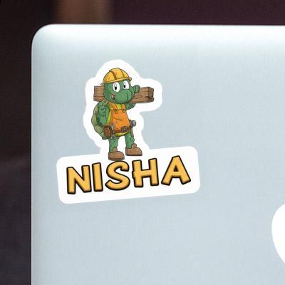 Bauarbeiter Aufkleber Nisha Notebook Bauarbeiter Aufkleber Nisha Gift package Image